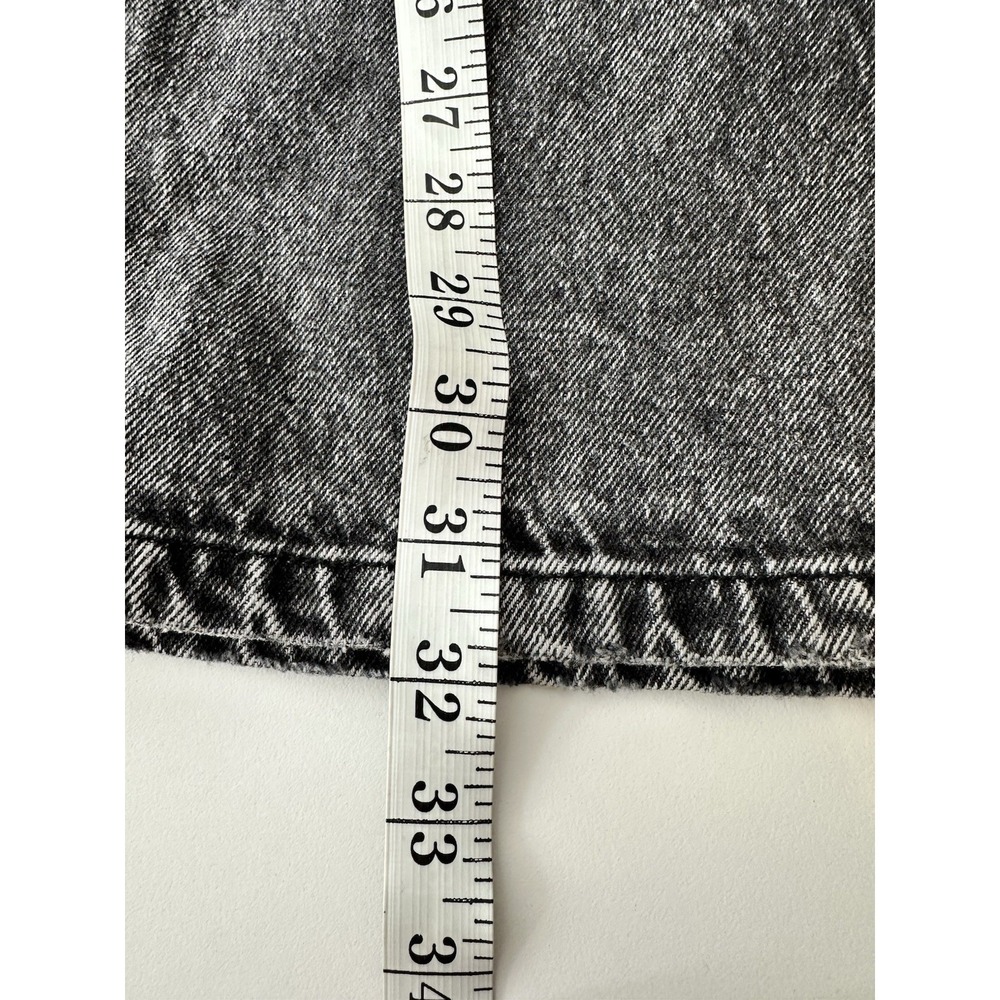 KanCan Wide Leg Jeans‎ Women's Size 5/26 (27x32) Black Button Fly - Picture 7 of 8